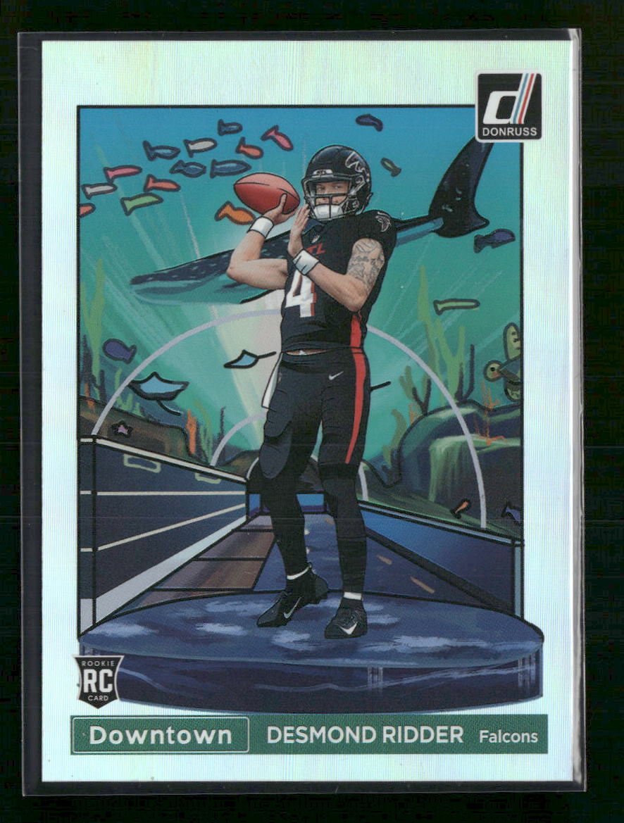 Desmond Ridder 2022 Donruss #DT-DR Downtown!