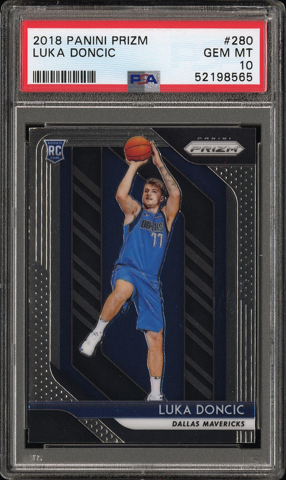 Luka Doncic 2018 Panini Prizm #280 PSA 10