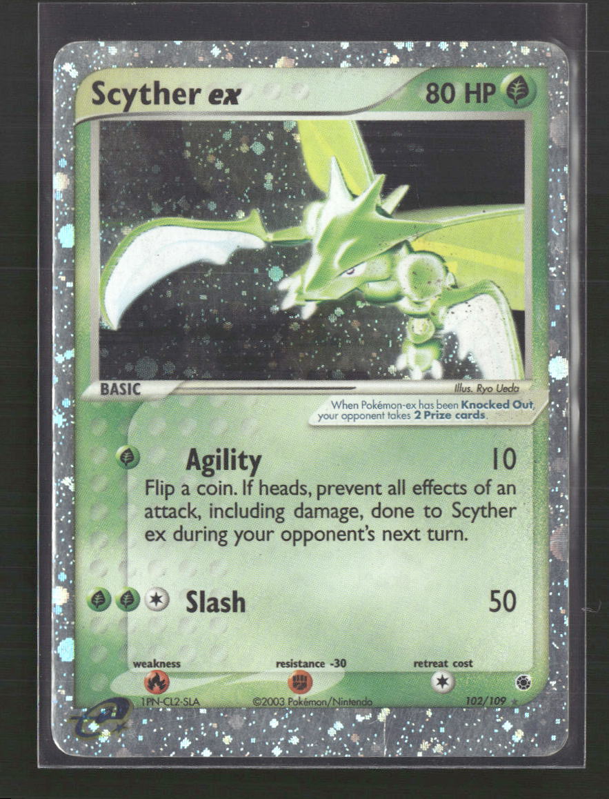 Scyther ex Ruby and Sapphire #102/109