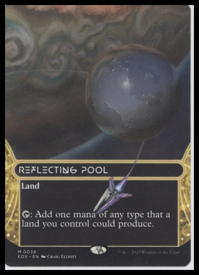 Reflecting Pool (0036) (Borderless) Edge of Eternities: Stellar Sights #36