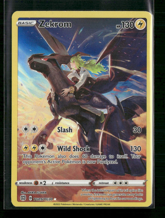 Zekrom SWSH09: Brilliant Stars Trainer Gallery #TG05/TG30