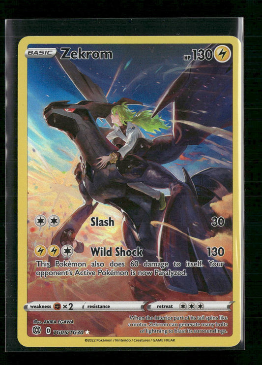 Zekrom SWSH09: Brilliant Stars Trainer Gallery #TG05/TG30