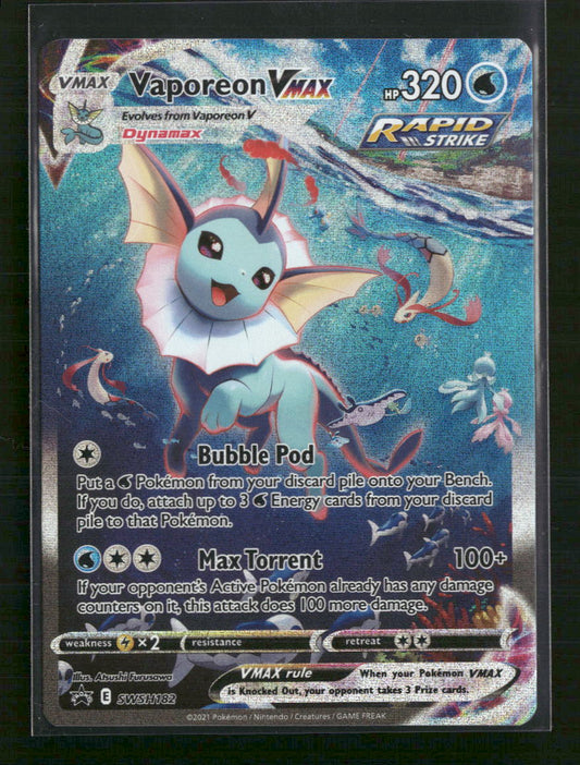 Vaporeon VMAX SWSH: Sword & Shield Promo Cards #SWSH182