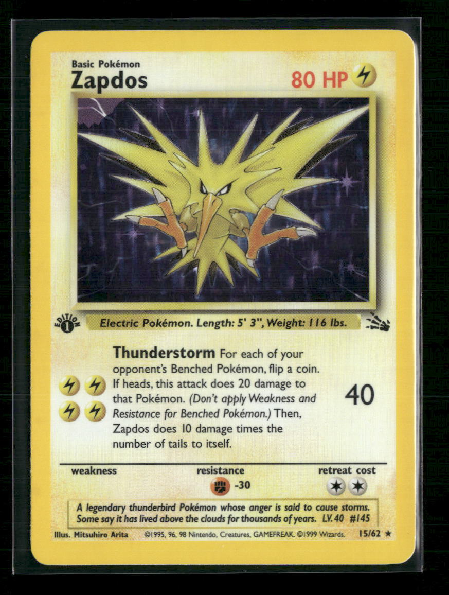 Zapdos (15) Fossil #15/62