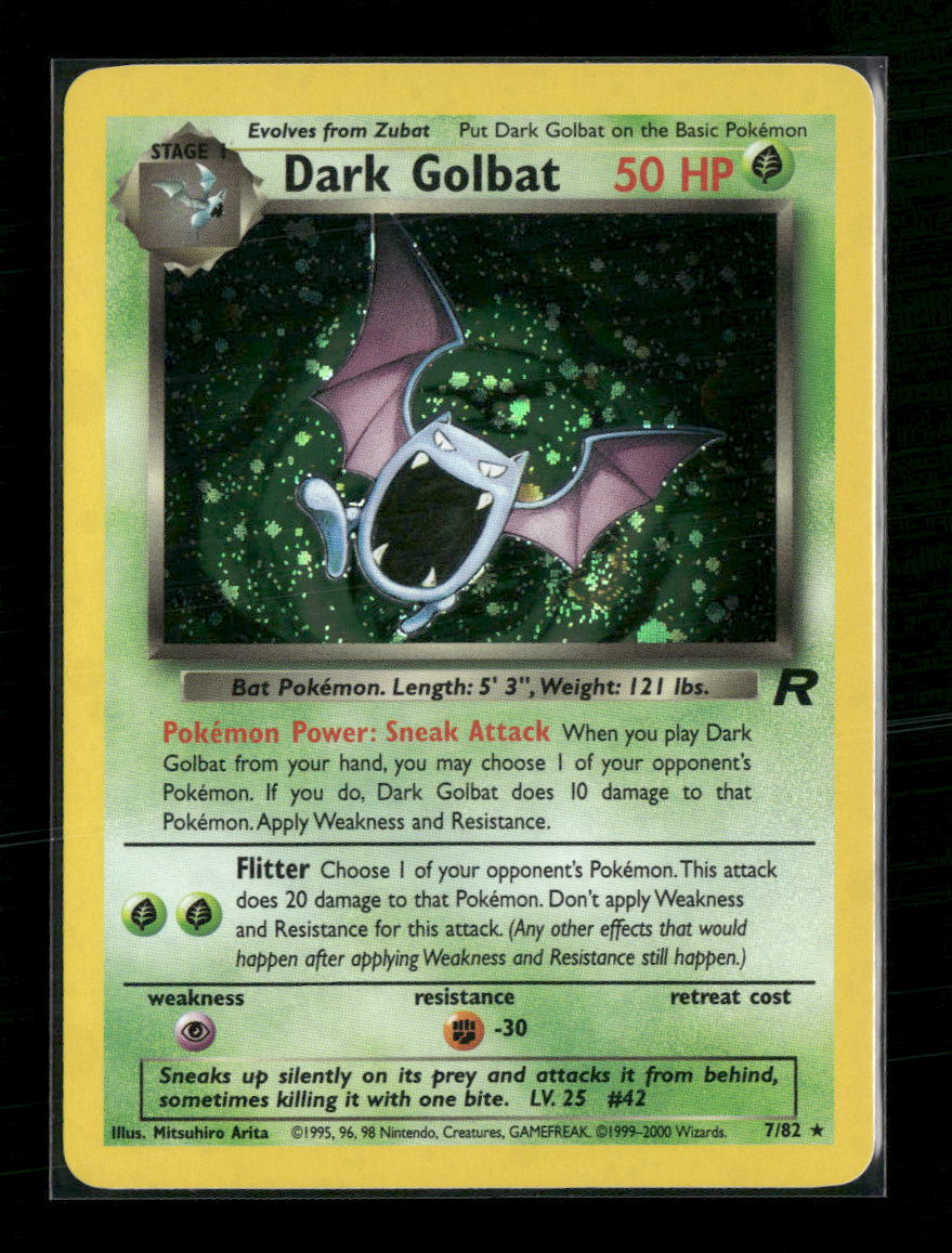 Dark Golbat (7) Team Rocket #07/82