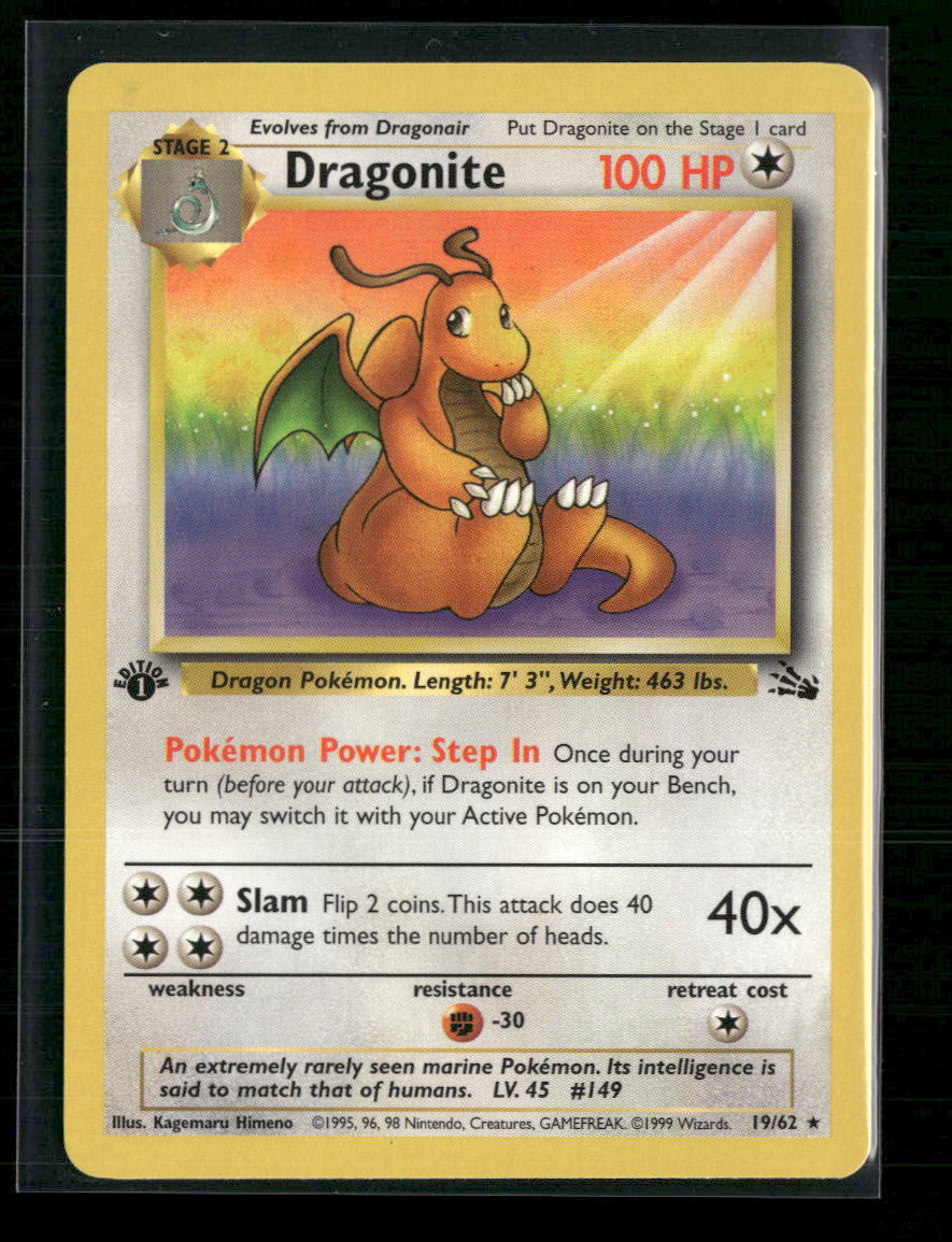 Dragonite (19) Fossil #19/62