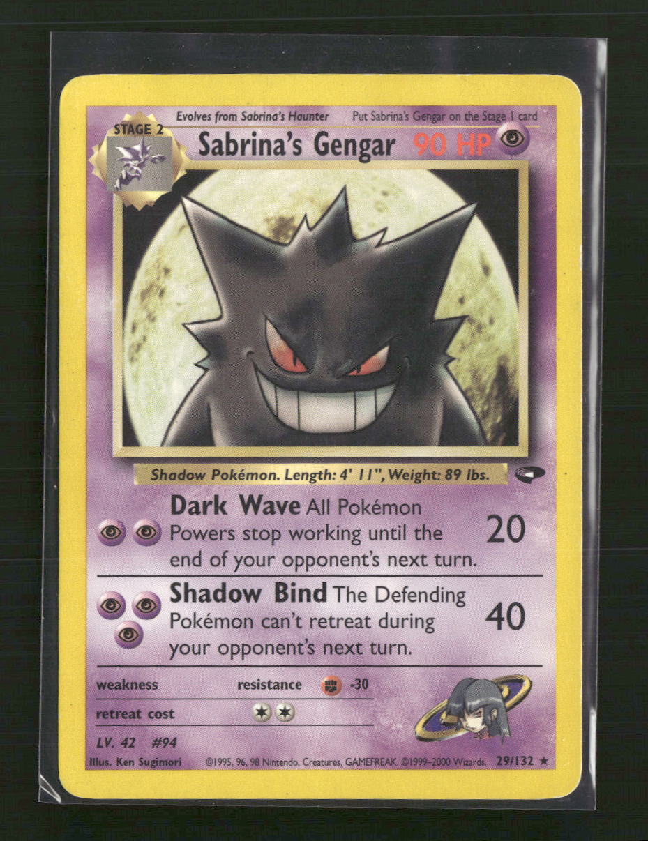 Sabrina's Gengar Gym Challenge #029/132