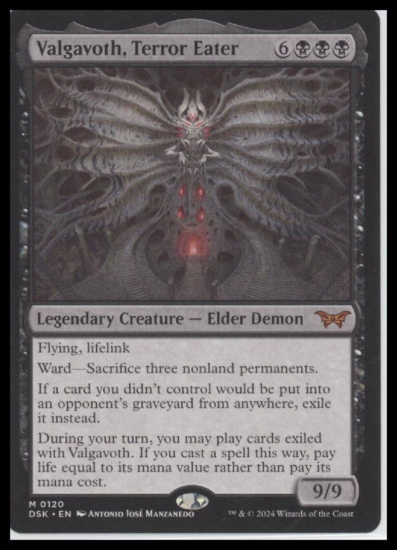 Valgavoth, Terror Eater Promo Pack: Duskmourn: House of Horror #120