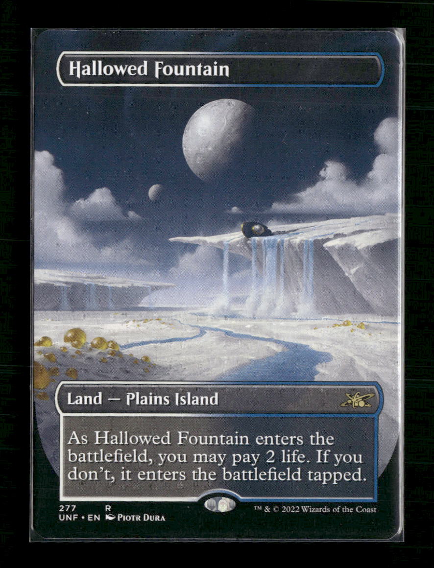 Hallowed Fountain (Borderless) Unfinity #277