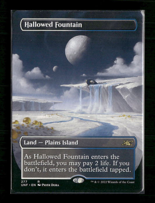Hallowed Fountain (Borderless) Unfinity #277