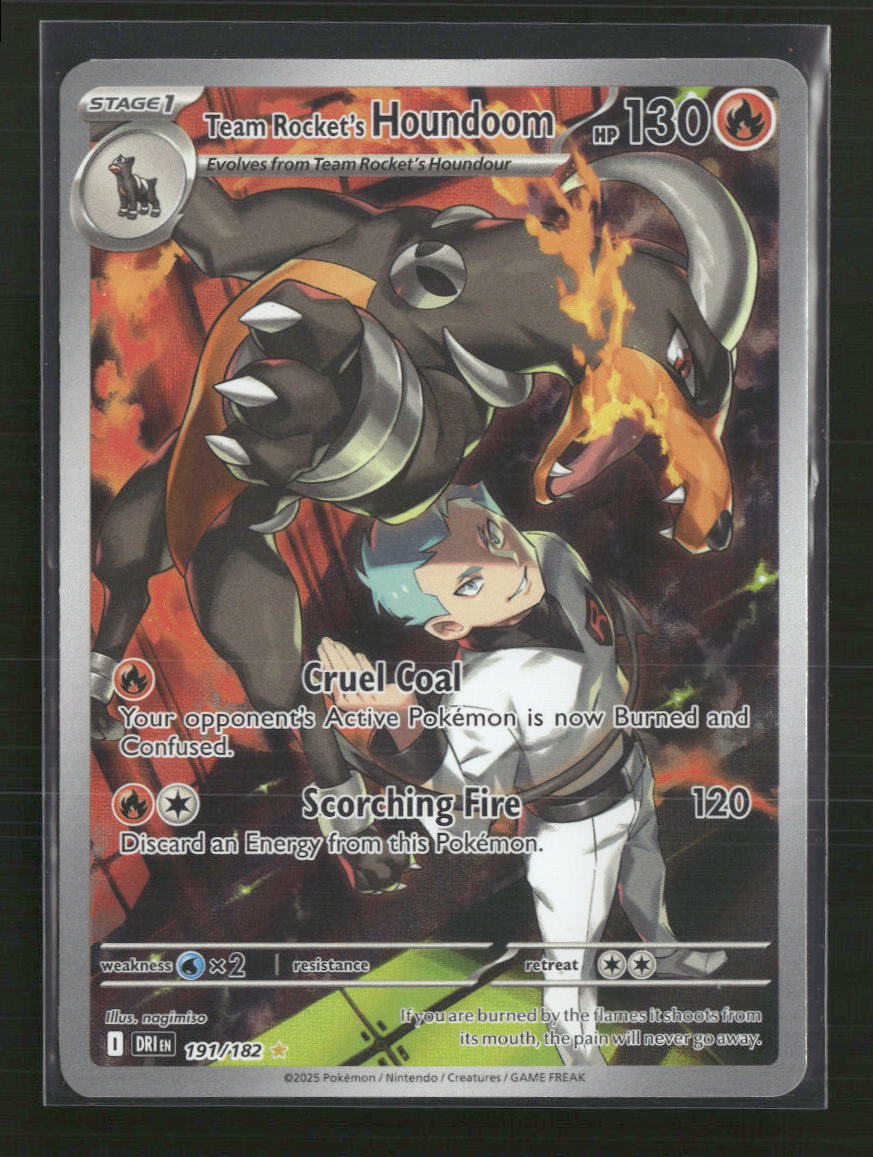Team Rocket's Houndoom SV10: Destined Rivals #191/182
