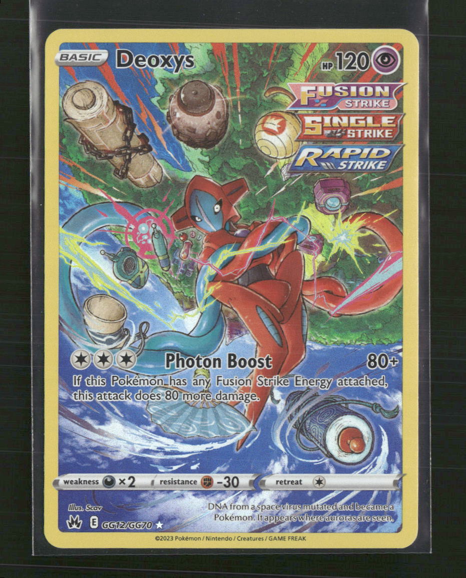 Deoxys Crown Zenith: Galarian Gallery #GG12/GG70