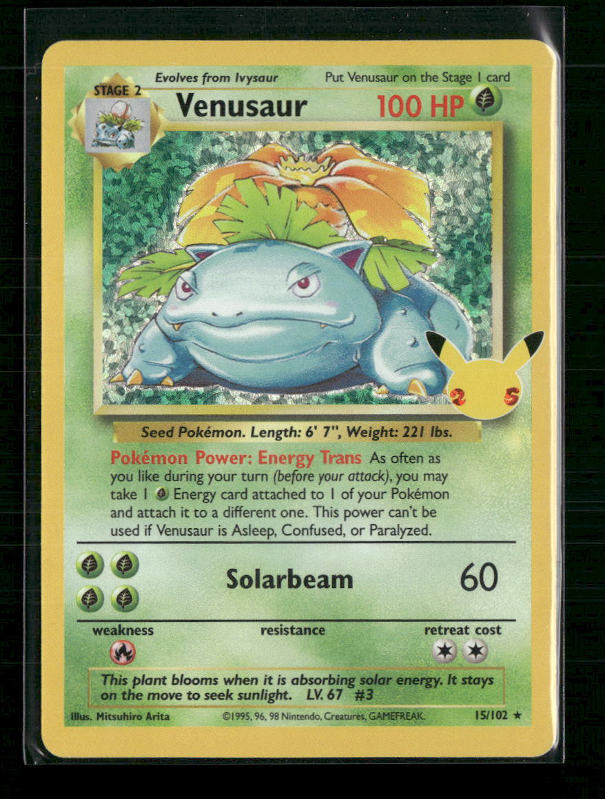 Venusaur Celebrations: Classic Collection #15/102