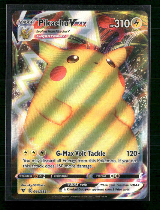 Pikachu VMAX SWSH04: Vivid Voltage #044/185