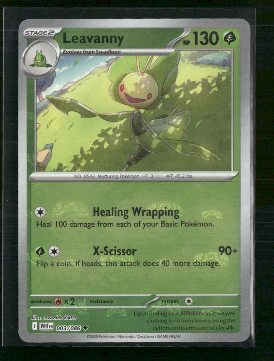 Leavanny (Master Ball Pattern) SV: White Flare #003/086