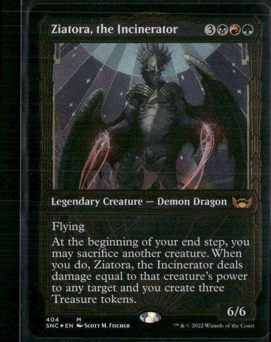 Ziatora, the Incinerator (Gilded Foil) Streets of New Capenna #404