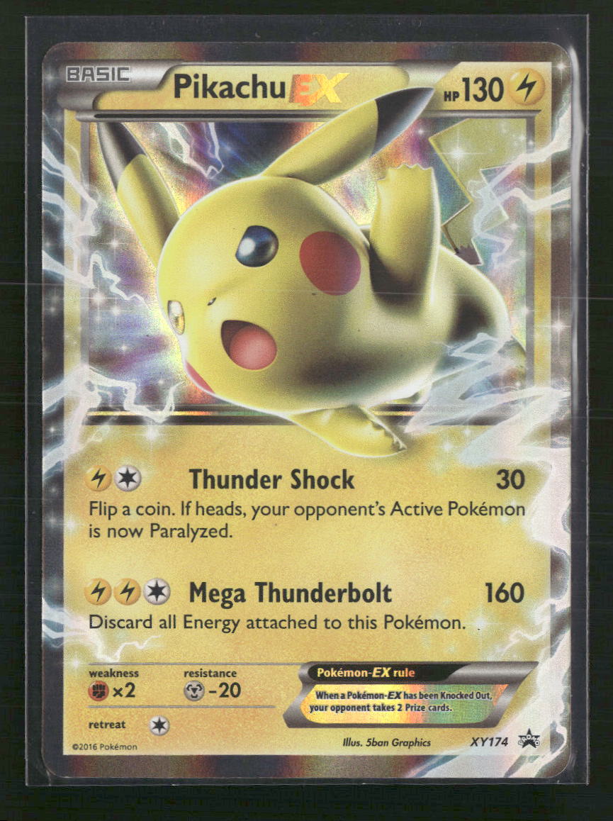 Pikachu EX XY Promos #XY174