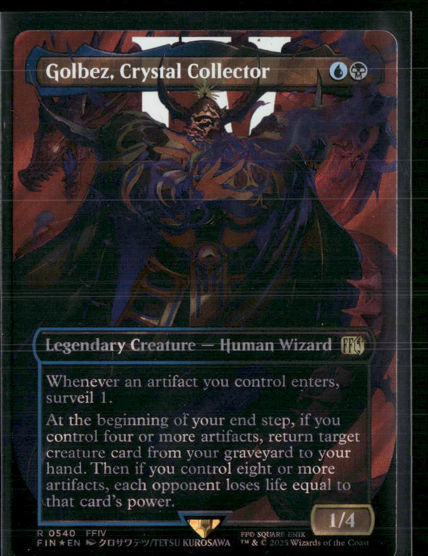 Golbez, Crystal Collector (Borderless) (Surge Foil) FINAL FANTASY #540