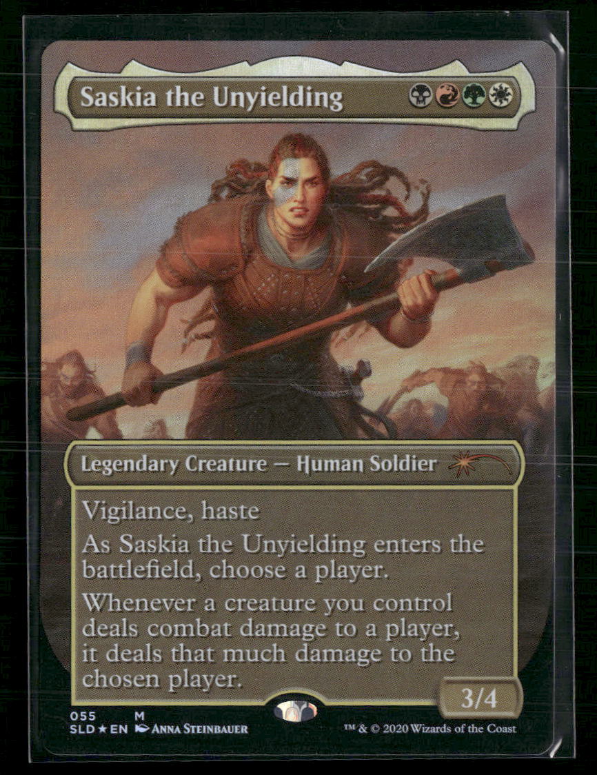 Saskia the Unyielding Secret Lair Drop Series #55 Foil