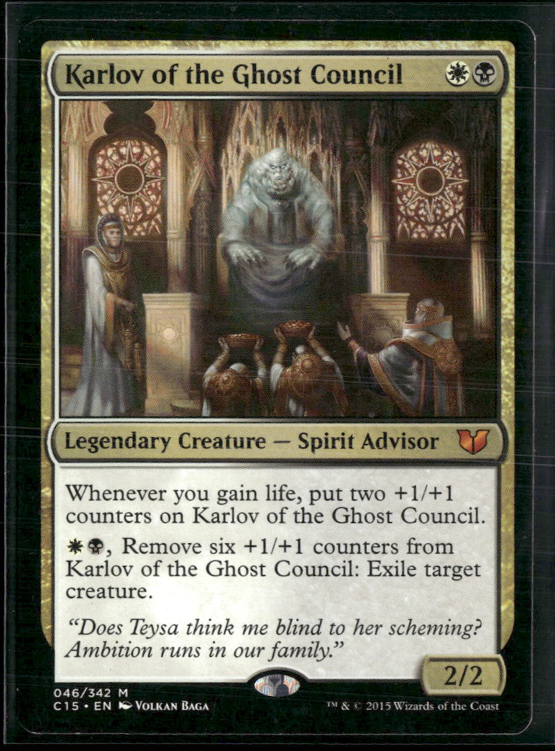 Karlov of the Ghost Council Commander 2015 #46