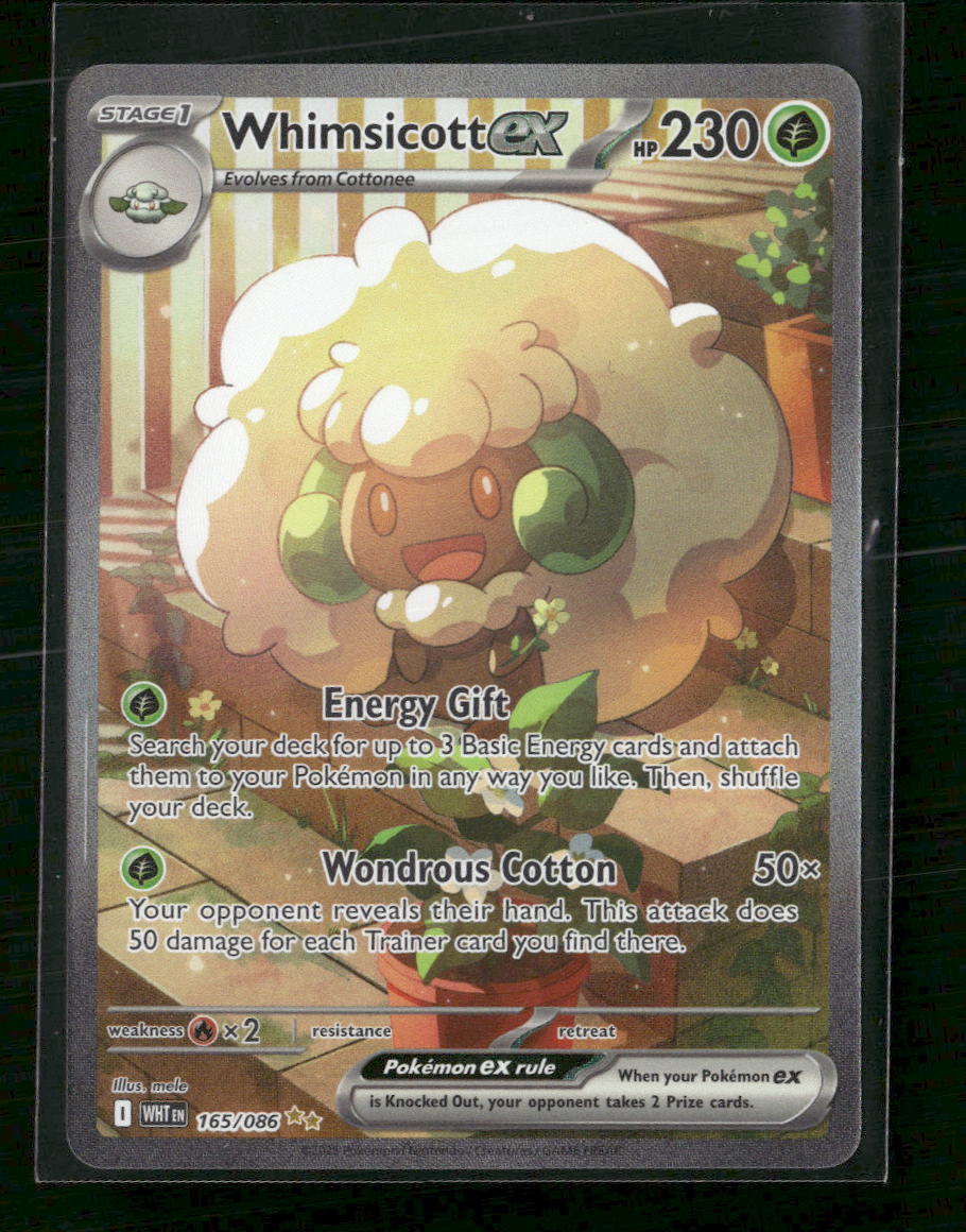 Whimsicott ex SV: White Flare #165/086