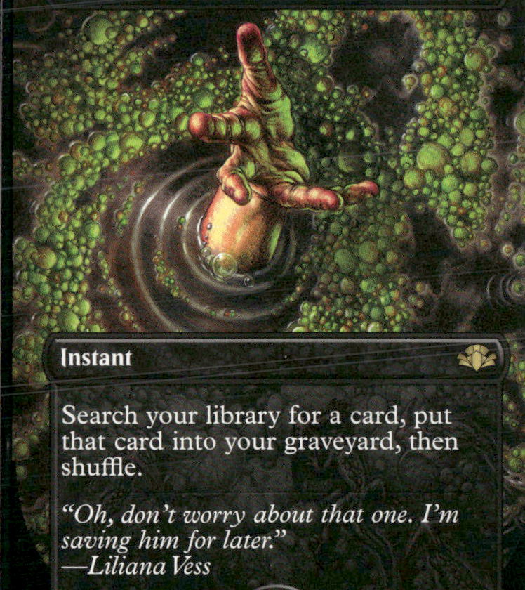 Entomb (Borderless) Dominaria Remastered #426