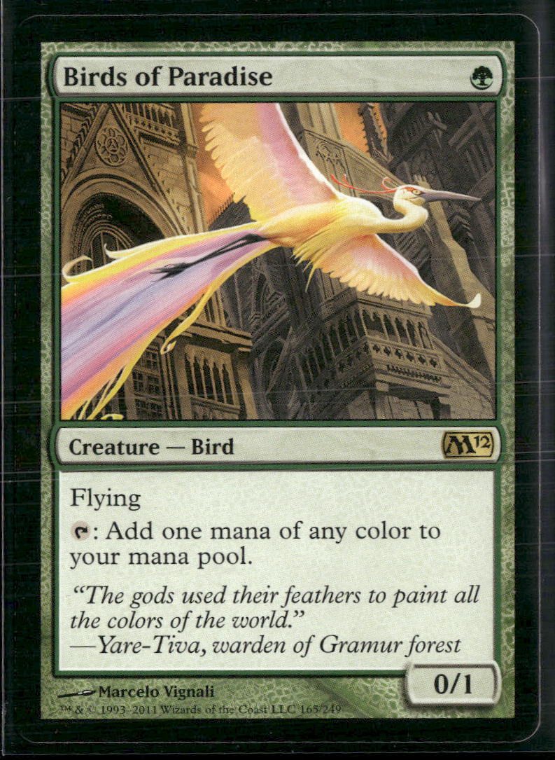 Birds of Paradise Magic 2012 (M12) #165