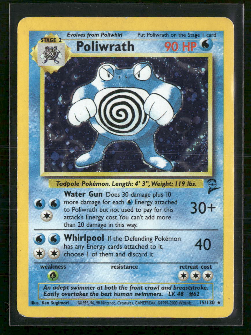 Poliwrath Base Set 2 #015/130