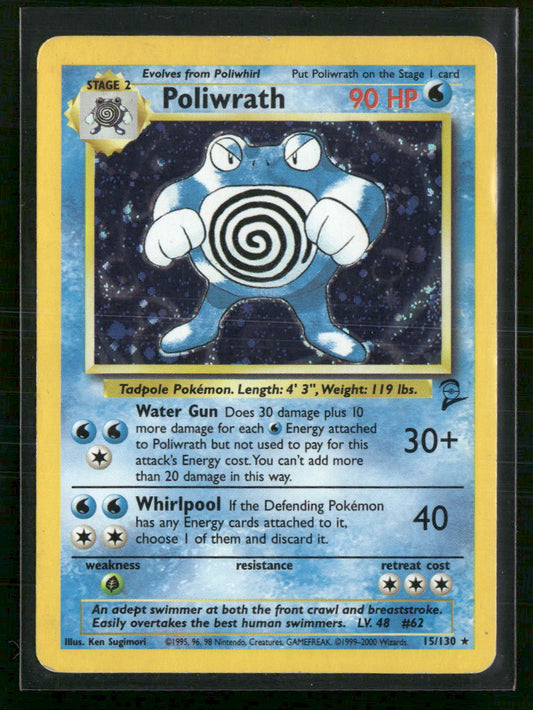 Poliwrath Base Set 2 #015/130