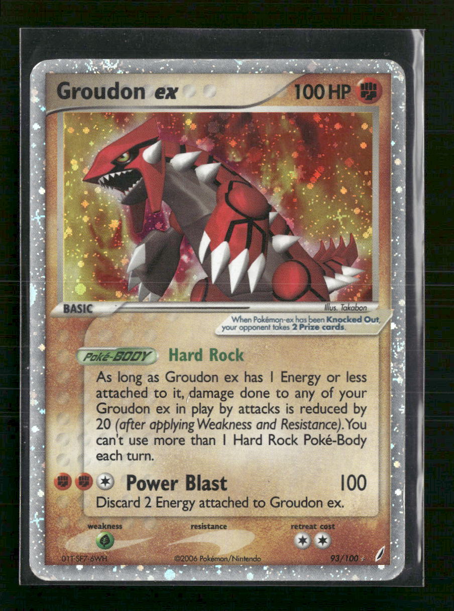 Groudon ex Crystal Guardians #93/100