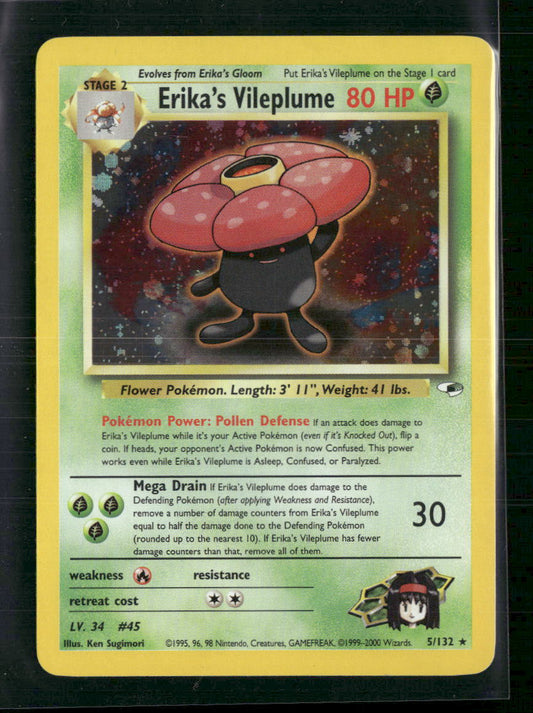 Erika's Vileplume Gym Heroes #005/132