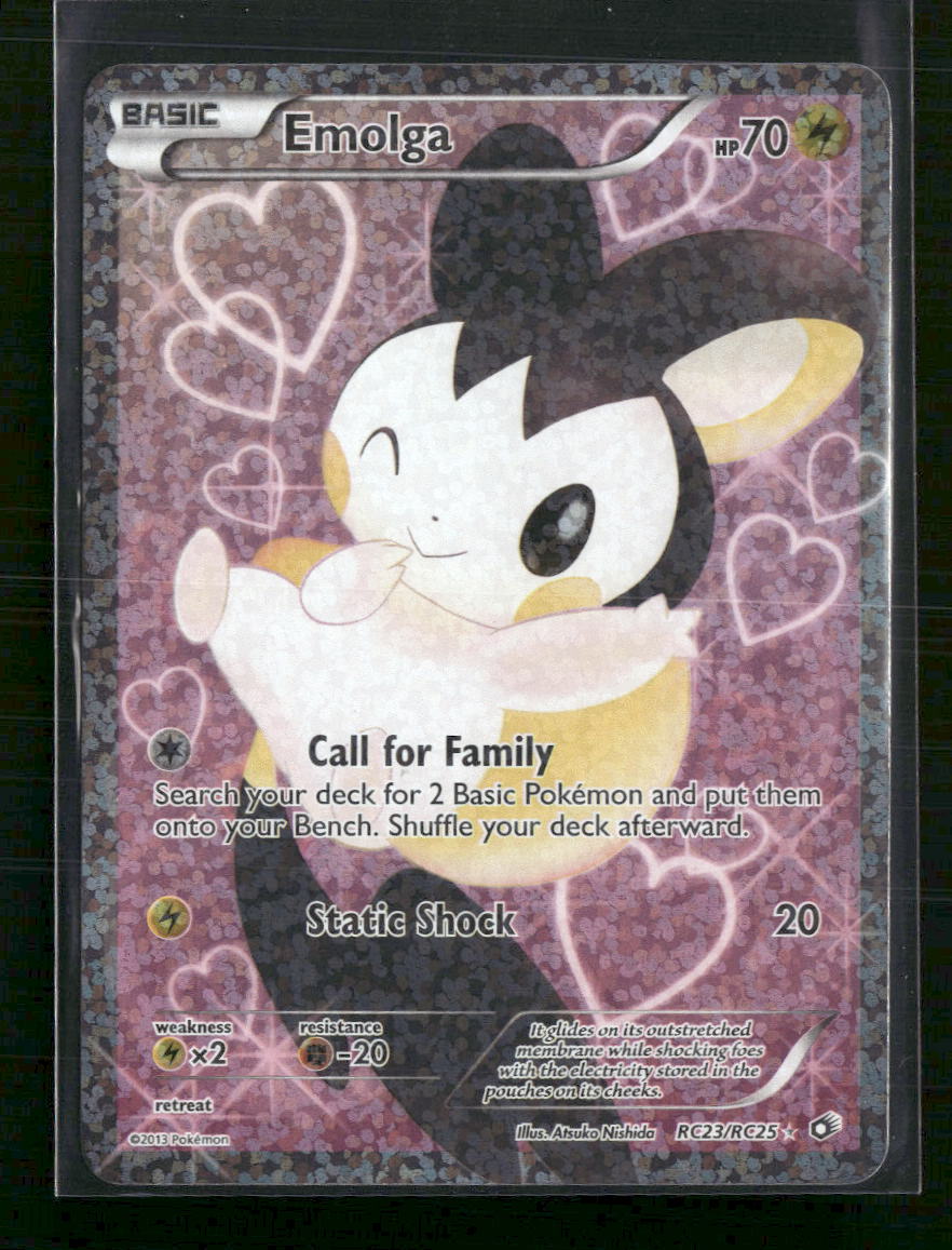 Emolga (Full Art) Legendary Treasures: Radiant Collection #RC23/RC25