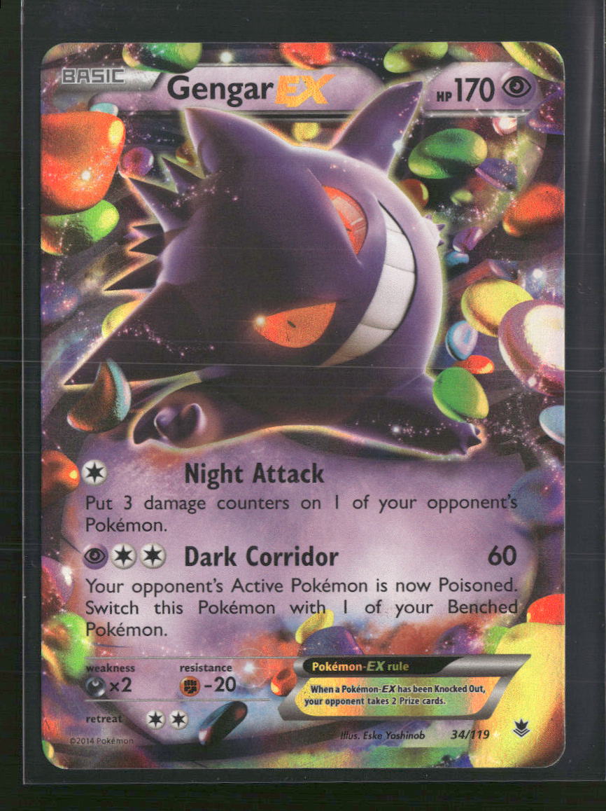 Gengar EX XY - Phantom Forces #34/119