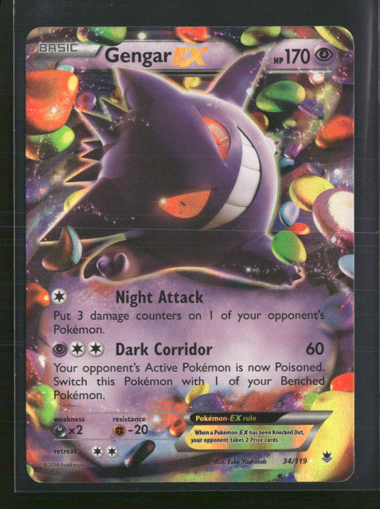 Gengar EX XY - Phantom Forces #34/119