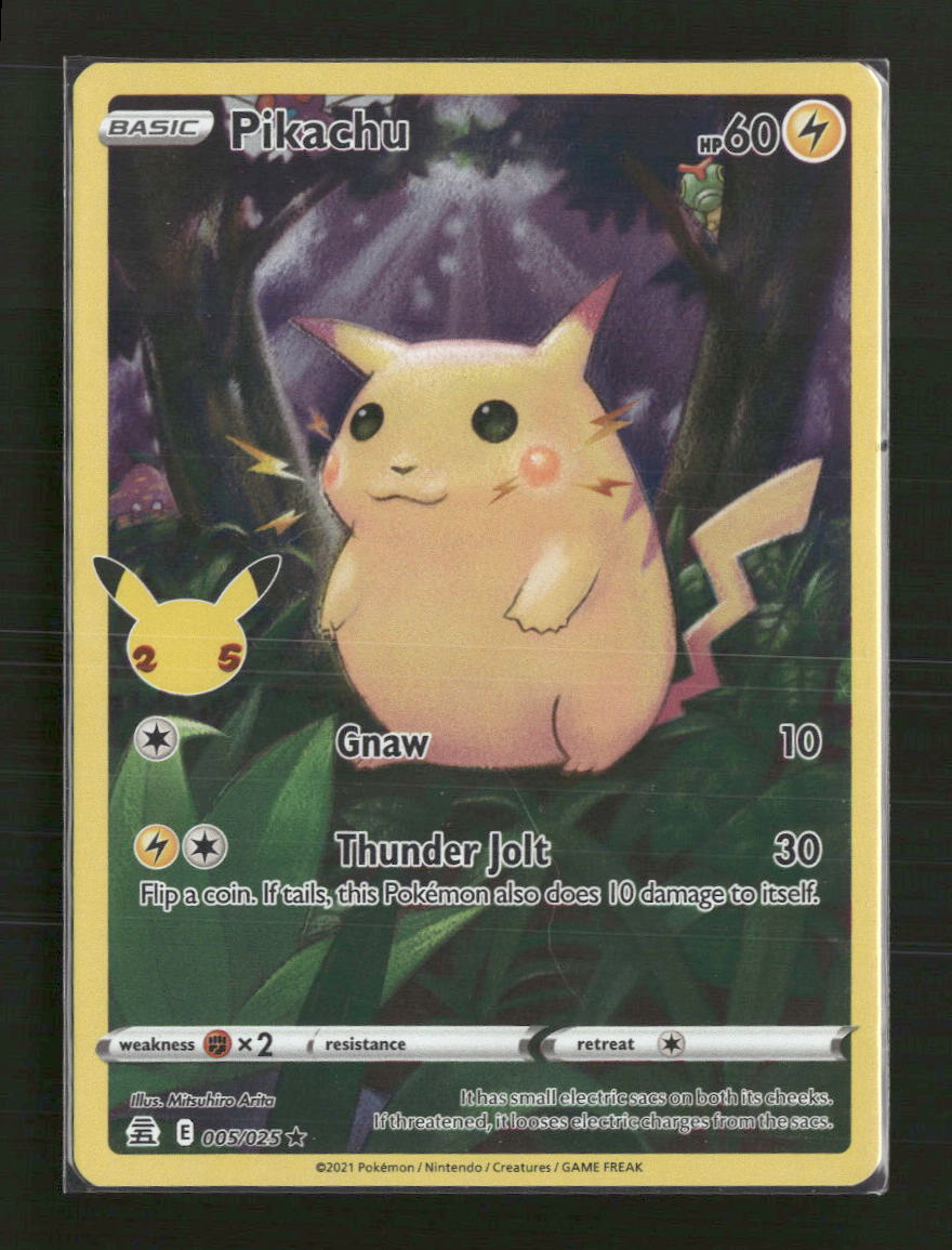 Pikachu Celebrations #005/025