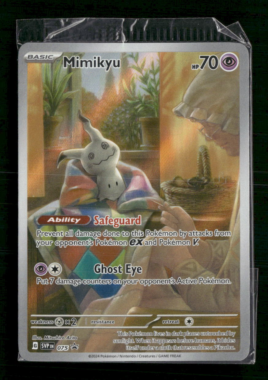 Mimikyu SV: Scarlet & Violet Promo Cards #075 Sealed