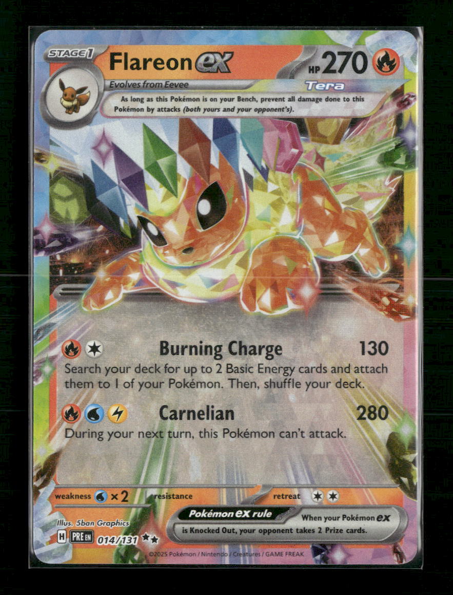 Flareon ex SV: Prismatic Evolutions #014/131