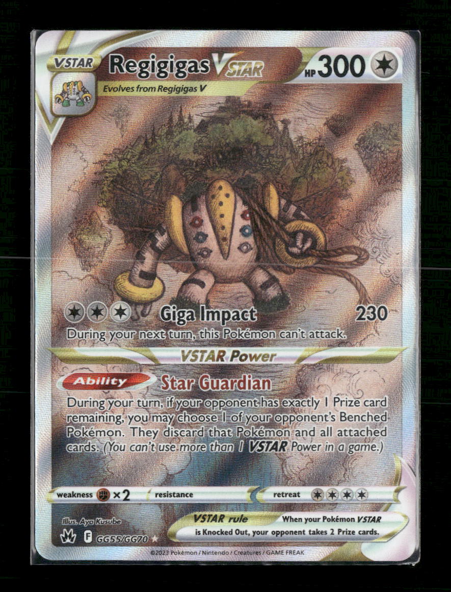Regigigas VSTAR Crown Zenith: Galarian Gallery #GG55/GG70