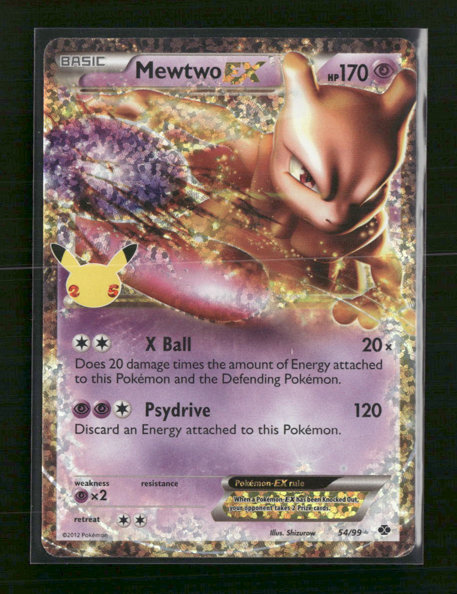 Mewtwo EX Celebrations: Classic Collection #54/99