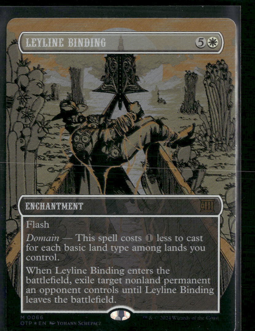 Leyline Binding (Textured Foil) Outlaws of Thunder Junction: Breaking News #66