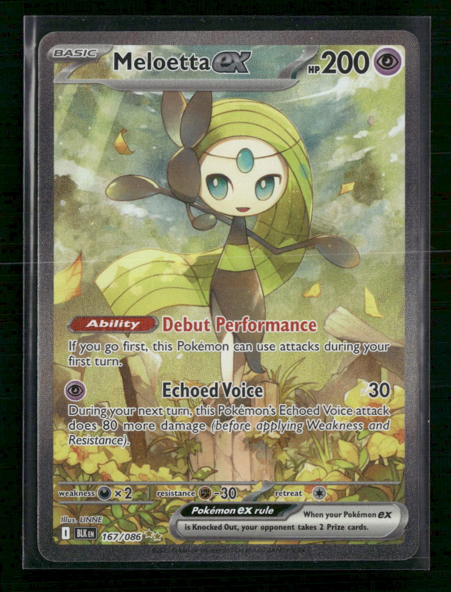 Meloetta ex SV: Black Bolt #167/086