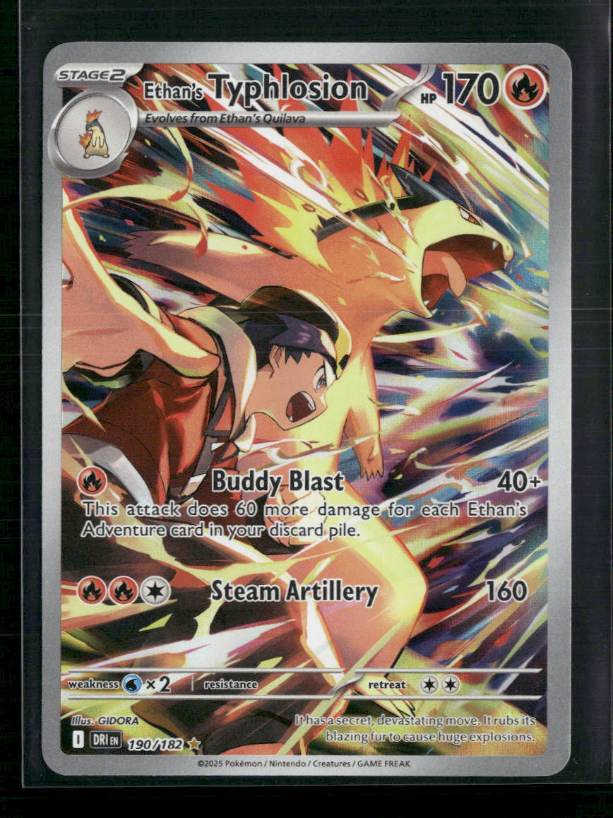 Ethan's Typhlosion SV10: Destined Rivals #190/182