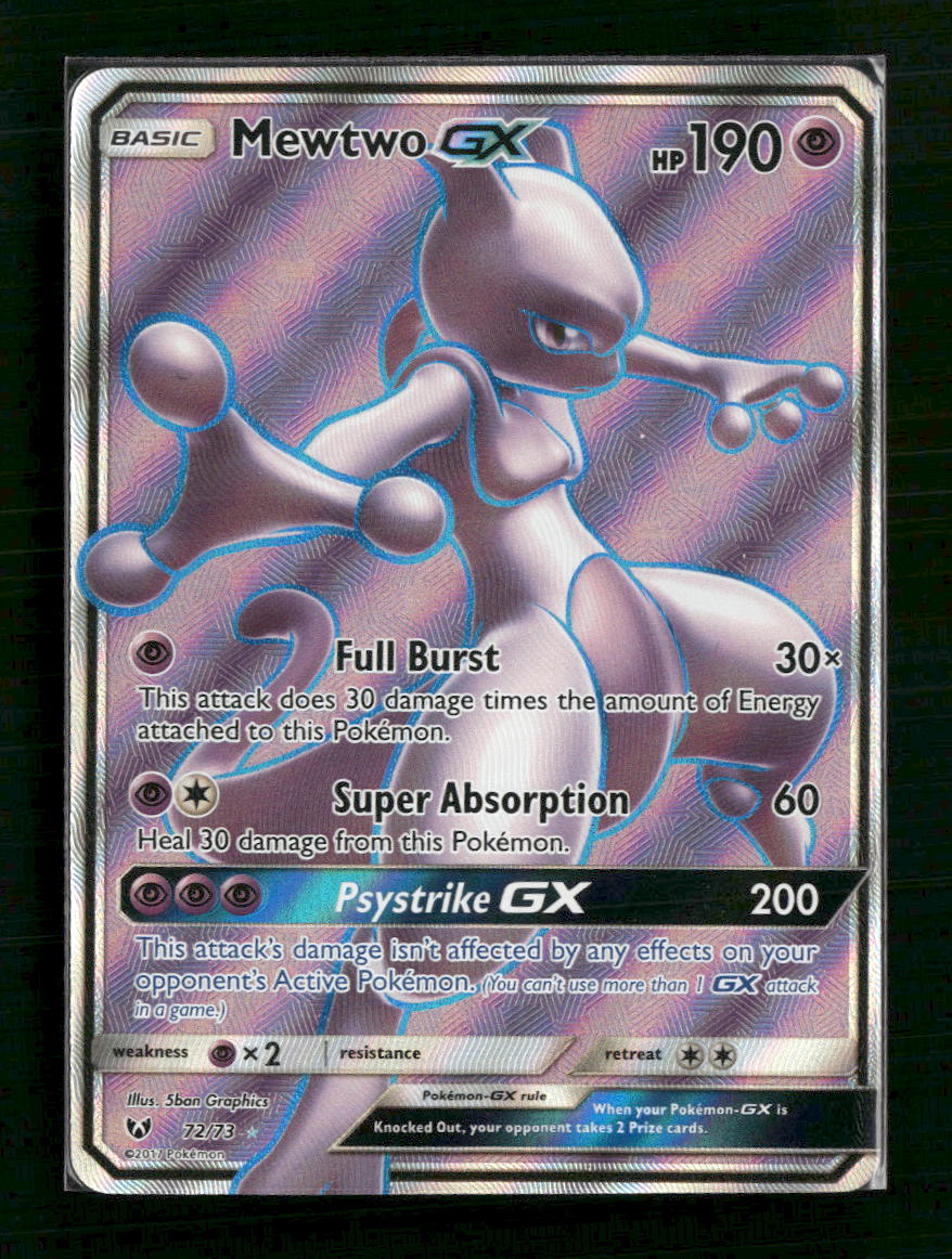 Mewtwo GX (Full Art) Shining Legends #72/73