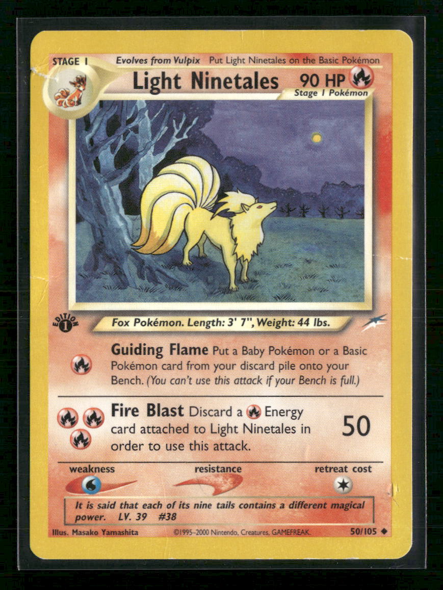 Light Ninetales Neo Destiny #050/105
