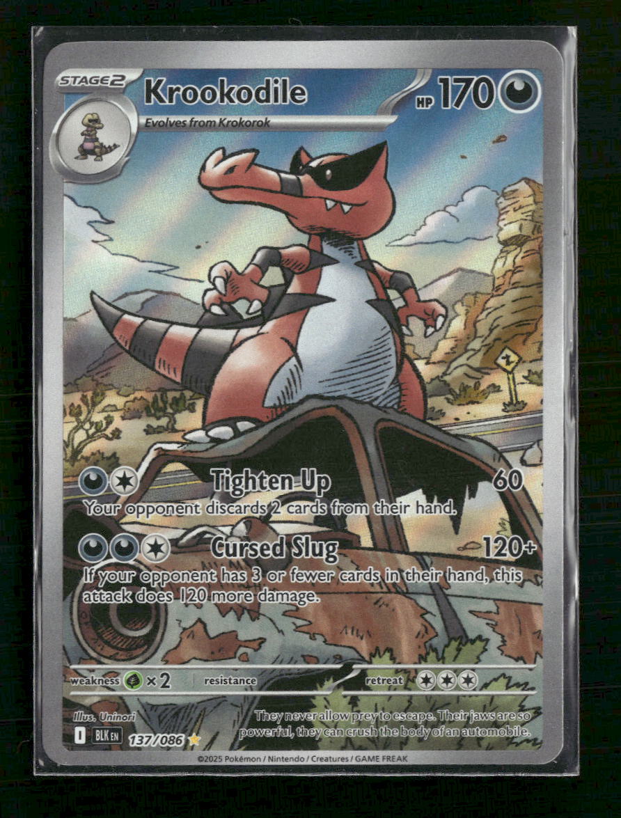 Krookodile SV: Black Bolt #137/086