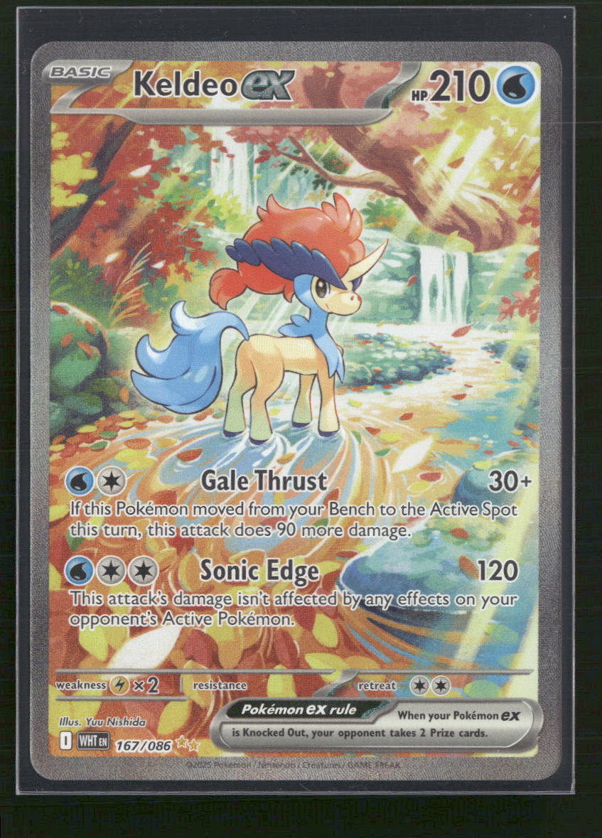Keldeo ex SV: White Flare #167/086
