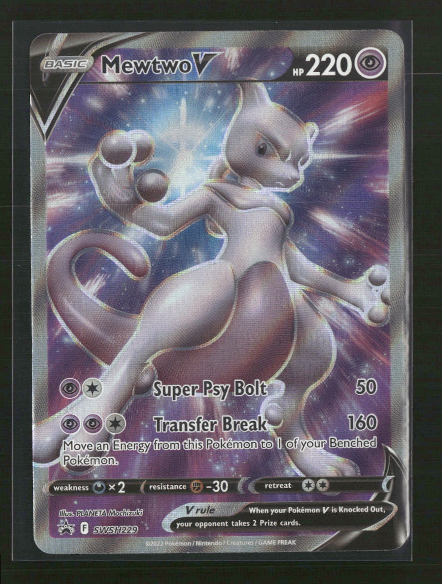 Mewtwo V SWSH: Sword & Shield Promo Cards #SWSH229