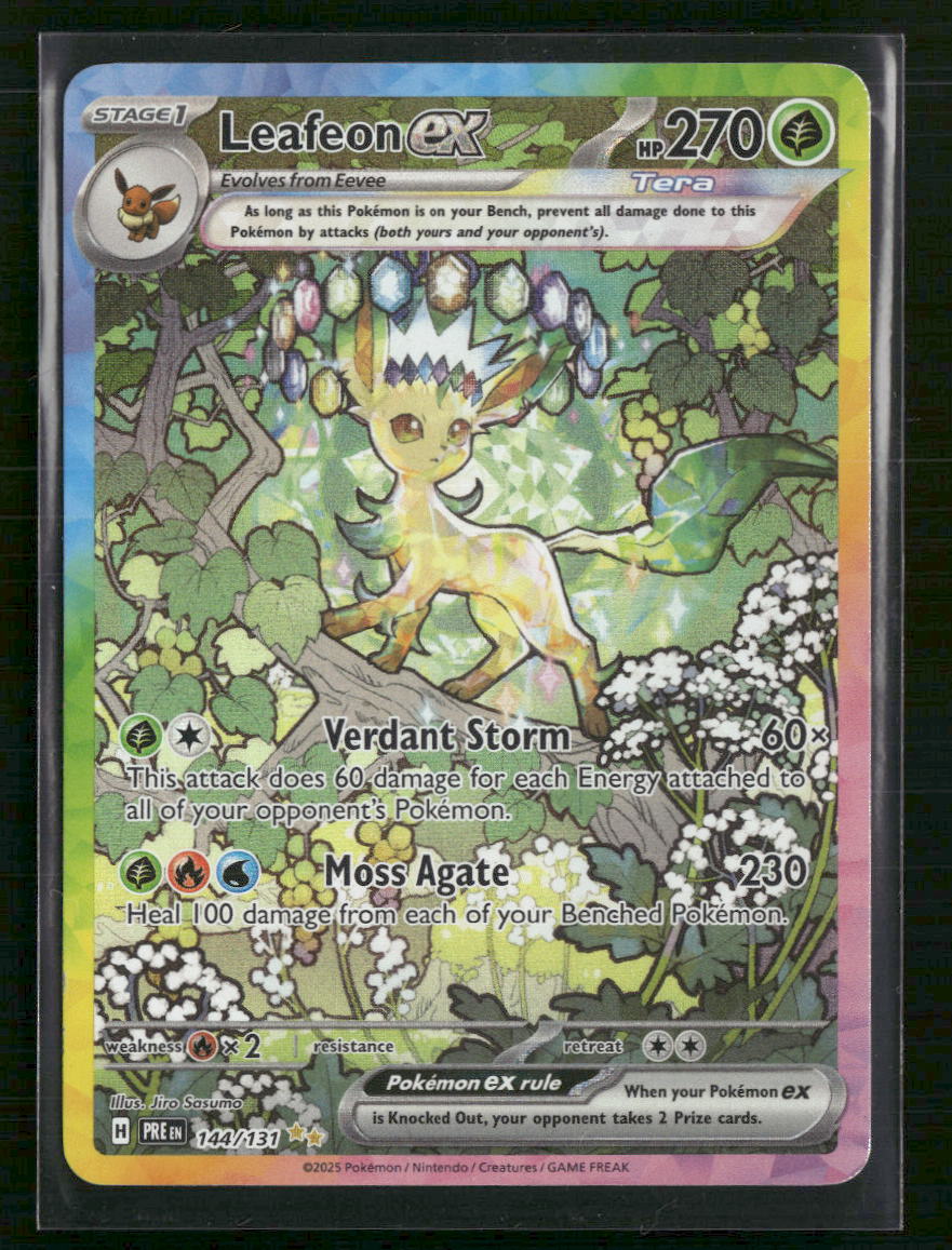Leafeon ex SV: Prismatic Evolutions #144/131