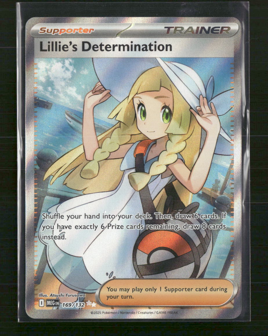 Lillie's Determination - 169/132 - ME01: Mega Evolution (MEG)