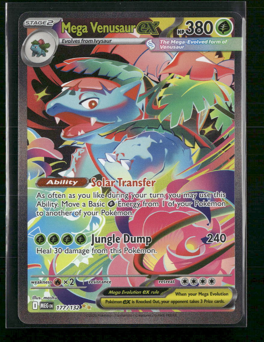 Mega Venusaur ex - 177/132 - ME01: Mega Evolution (MEG)
